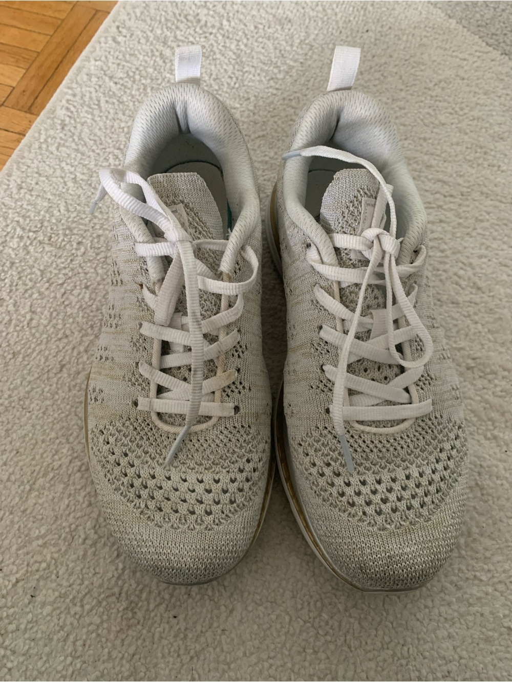 APL Women’s Athletic Sneakers in Light Gray and White